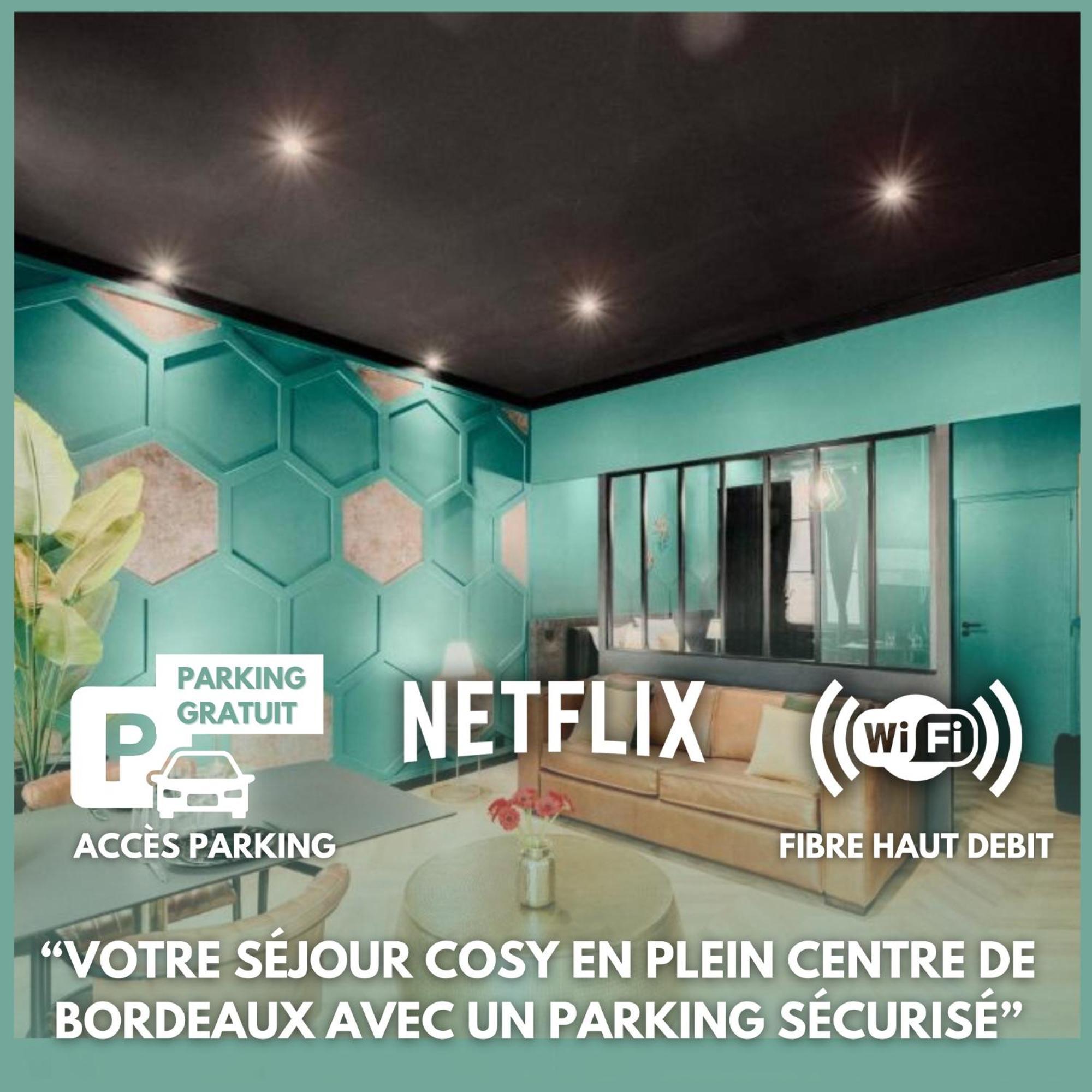 Free Parking - Self Checkin - Wifi - Netflix - City Center - Le Coste By Superbordeaux Exterior photo